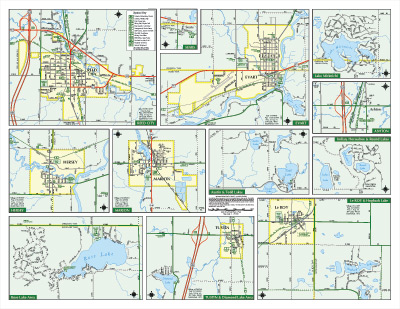 County map of osceola